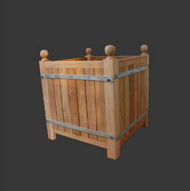 Caisses à Oranger en Acacia 65x65